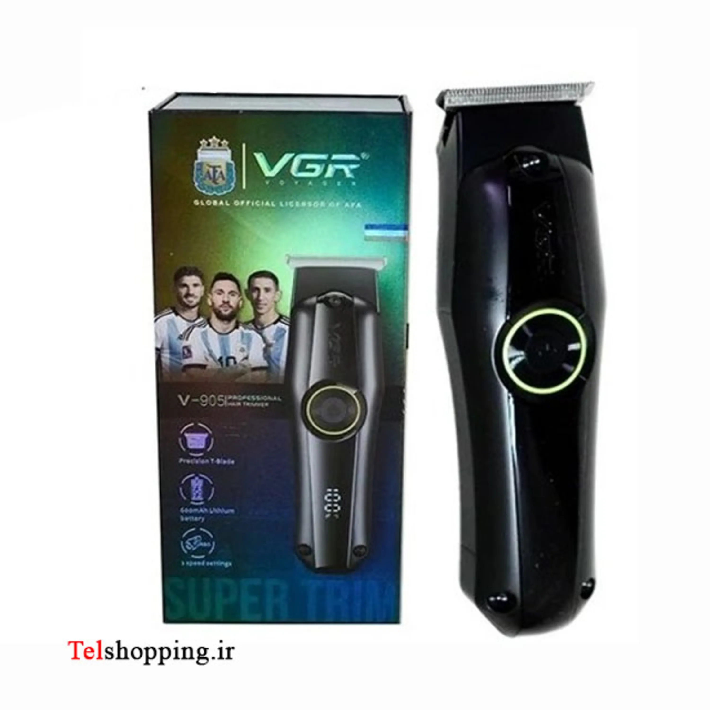 ماشین اصلاح سر و صورت وی جی آر مدل V905